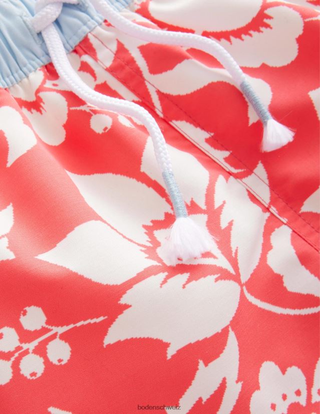 Boden Baby Badehose VH86PT3318 Kleidung rot blumig
