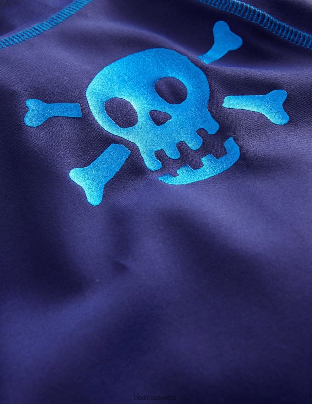 Boden Baby Rash-Weste mit Logo VH86PT480 Kleidung Steuerbordblauer und elfenbeinfarbener Streifen