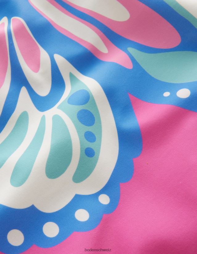 Boden Baby Schmetterlings-Badeanzug VH86PT3450 Kleidung Rosa gesprenkelt