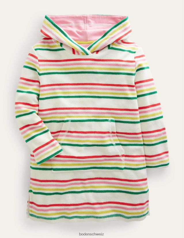 Boden Baby Strandkleid aus Frottee mit Muster VH86PT476 Kleidung Mehrstreifen