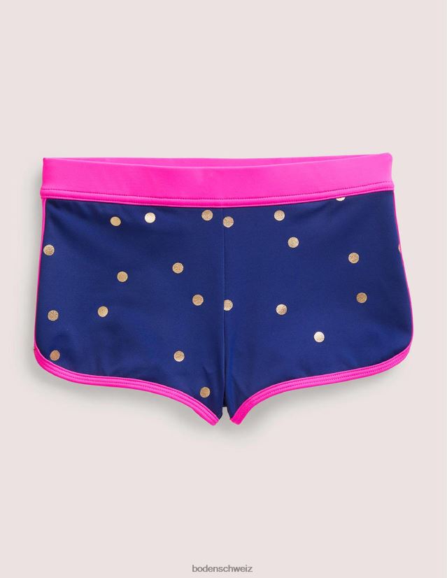 Boden Baby gemusterte Badeshorts VH86PT488 Kleidung Harmonie blauer Goldfleck