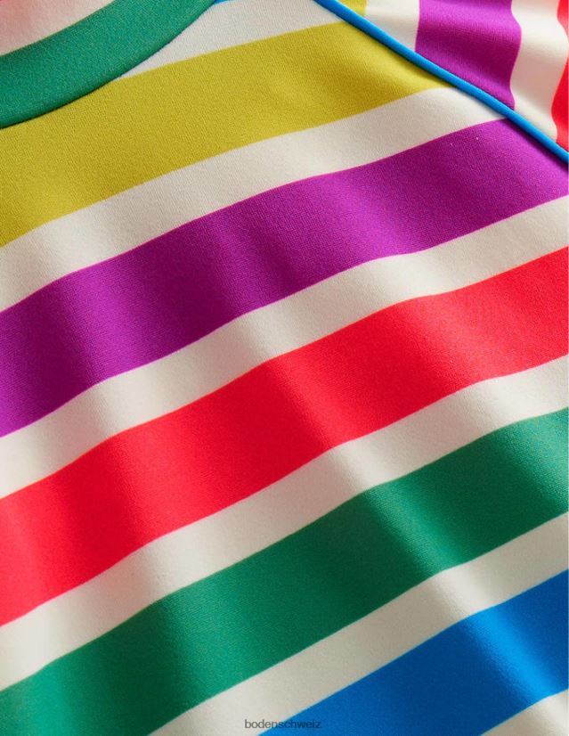 Boden Baby gemusterte Rash-Weste VH86PT446 Kleidung Tagesausflugsstreifen