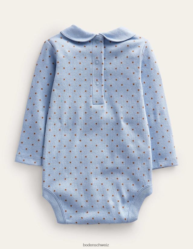 Boden Baby gerippter Körper VH86PT3354 Kleidung Brunnera Butterscotchbraun