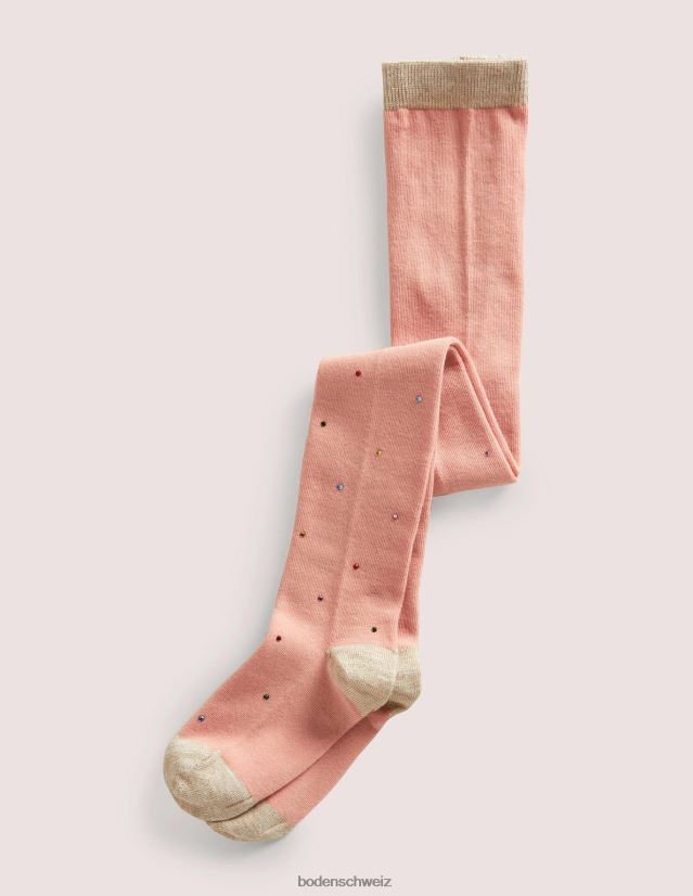 Boden Mädchen Glitzerstrumpfhose VH86PT3138 Kleidung Rosa