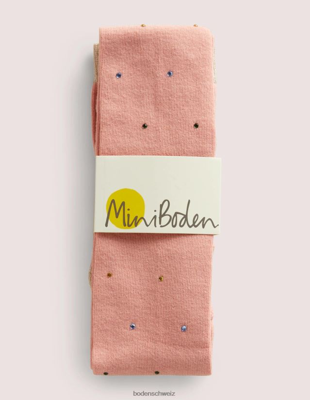 Boden Mädchen Glitzerstrumpfhose VH86PT3138 Kleidung Rosa