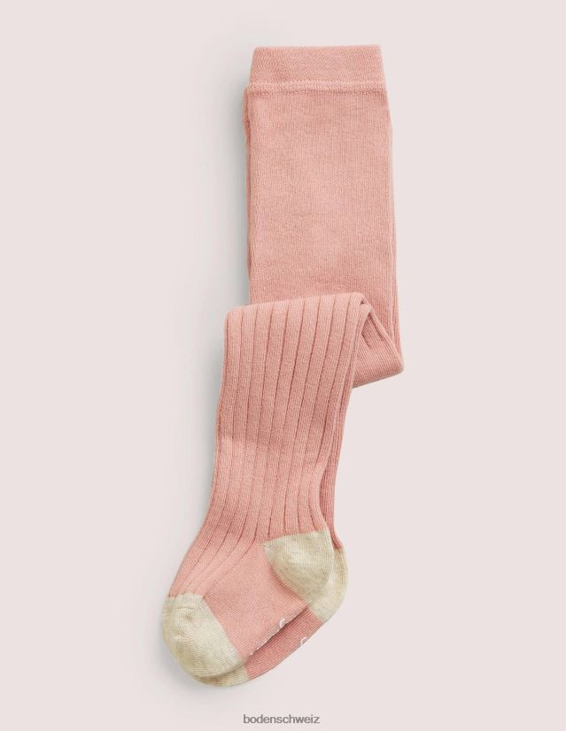 Boden Mädchen gerippte Strumpfhose VH86PT3091 Kleidung Rosa