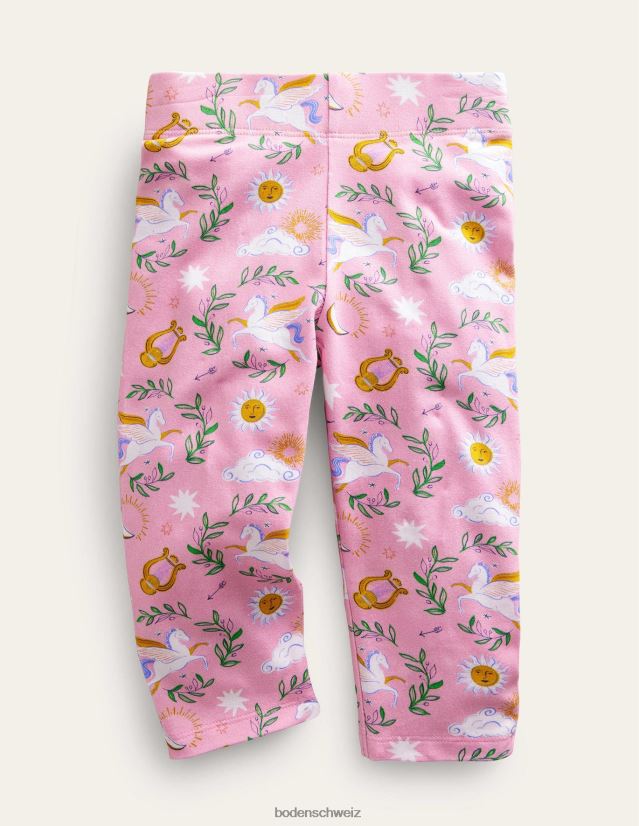Boden Baby Lustige, kurze Leggings VH86PT513 Kleidung Rosa griechische Toilette
