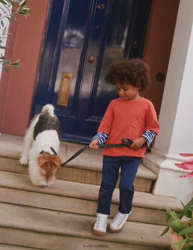 Boden Baby Schmale Schlupfhose VH86PT502 Kleidung College-Marine