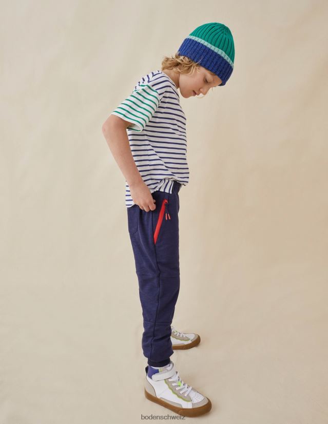 Boden Baby Verstärkte Knie-Jogginghose VH86PT490 Kleidung College-Marine