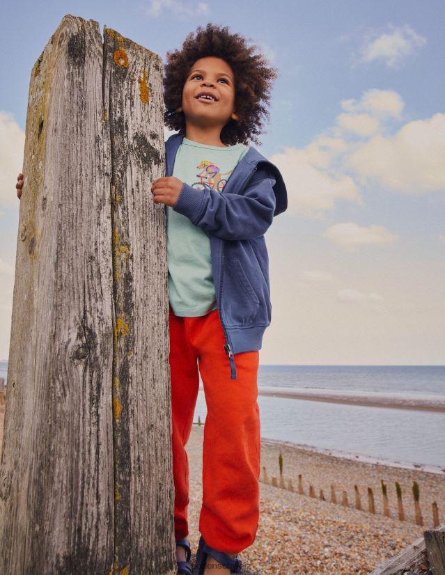 Boden Baby gemütliche, entspannte Jogginghose VH86PT492 Kleidung Dahlienrot