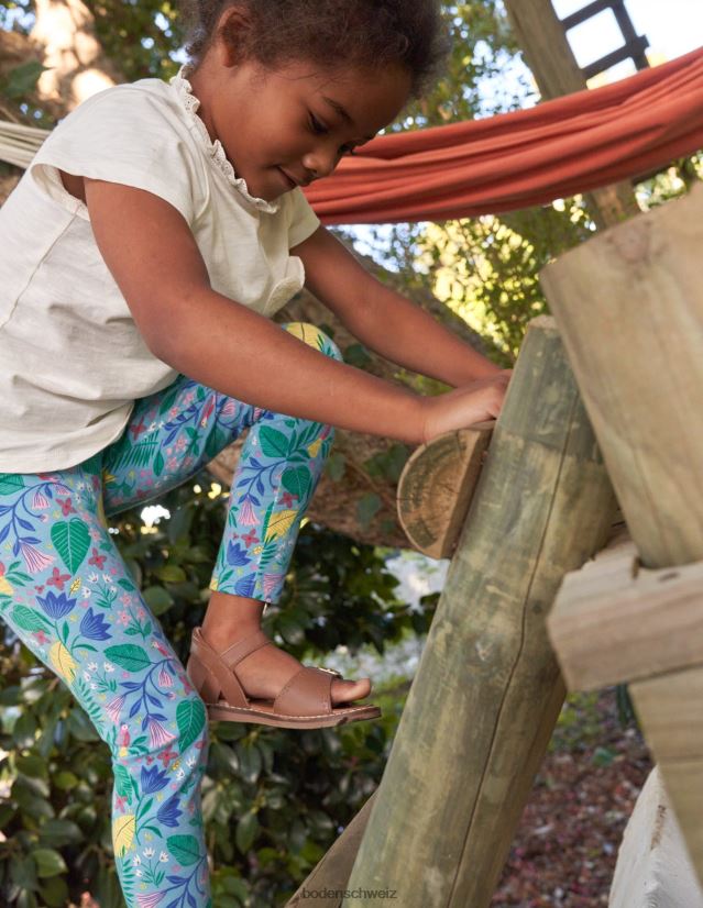 Boden Baby lustige Leggings VH86PT497 Kleidung Multi-Papagei