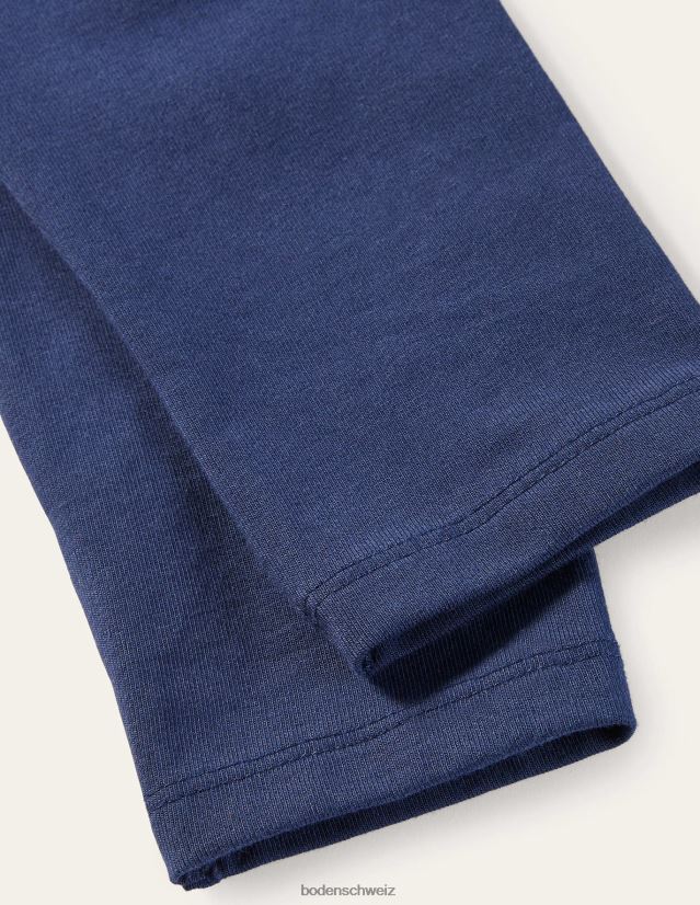 Boden Baby schlichte Leggings VH86PT521 Kleidung Steuerbordblau