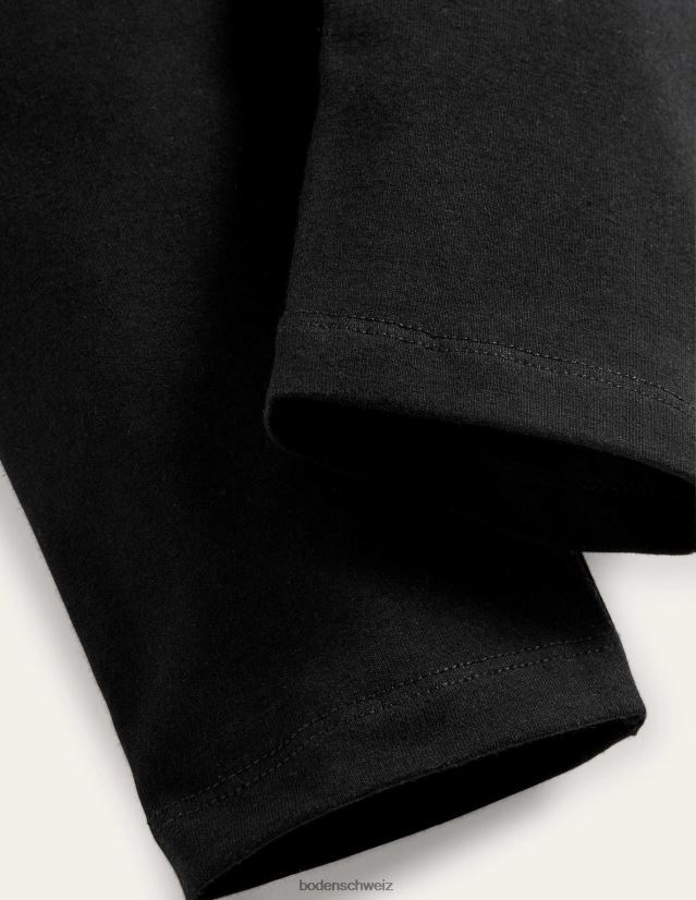 Boden Baby schlichte, verkürzte Leggings VH86PT524 Kleidung Schwarz