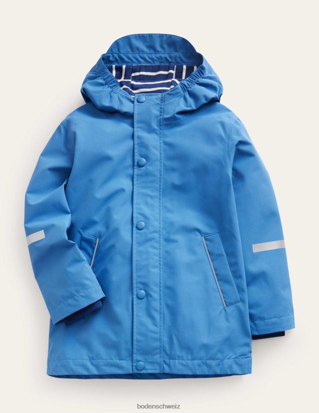 Boden Baby Wasserdichte Fischerjacke VH86PT549 Kleidung Delfter Blau