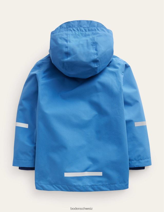 Boden Baby Wasserdichte Fischerjacke VH86PT549 Kleidung Delfter Blau