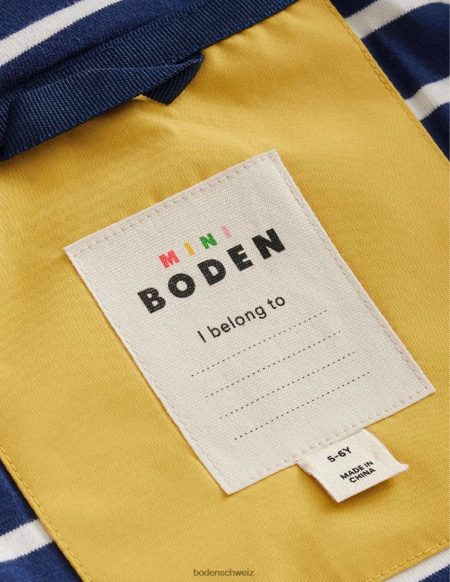 Boden Baby Wasserdichte Fischerjacke VH86PT551 Kleidung würziger Senf
