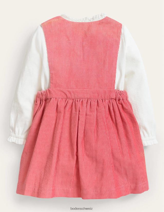 Boden Baby Gewebtes Pinnie-Set VH86PT3429 Kleidung Holzapfelrot