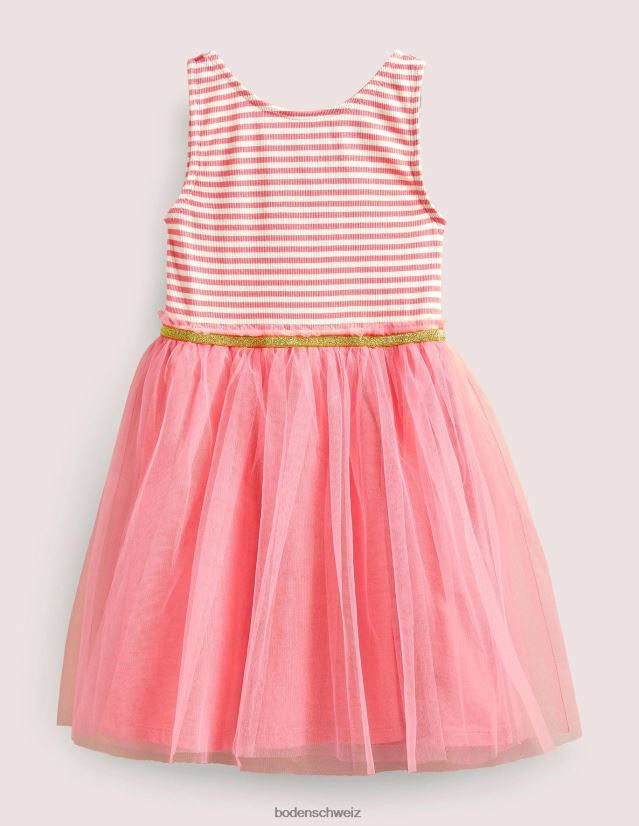 Boden Baby Kleid aus Tüll-Jersey VH86PT3462 Kleidung hellrosa