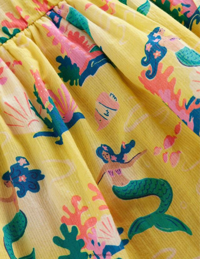 Boden Baby Wickelkleid VH86PT373 Kleidung gelbe Meerjungfrau