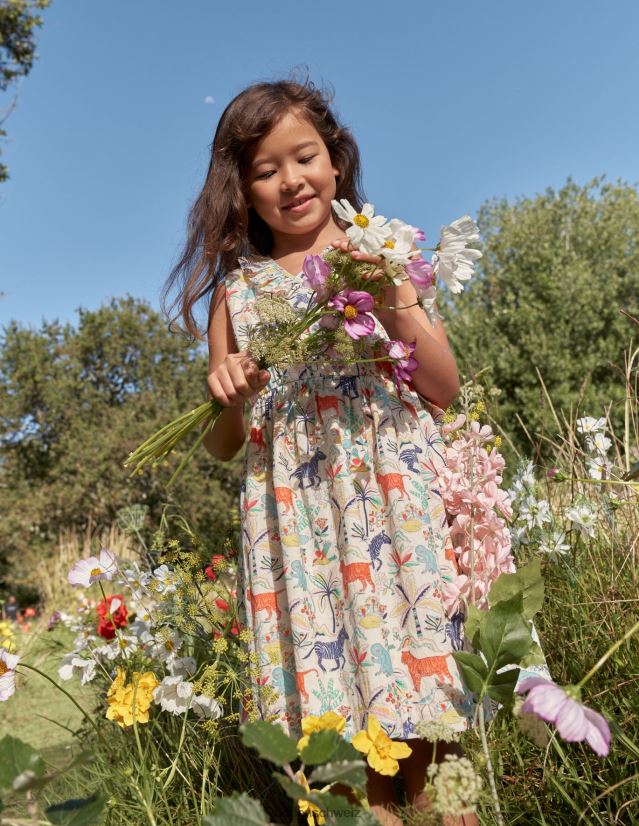 Boden Baby Wickelkleid VH86PT374 Kleidung Vanilleschote tropischer Garten