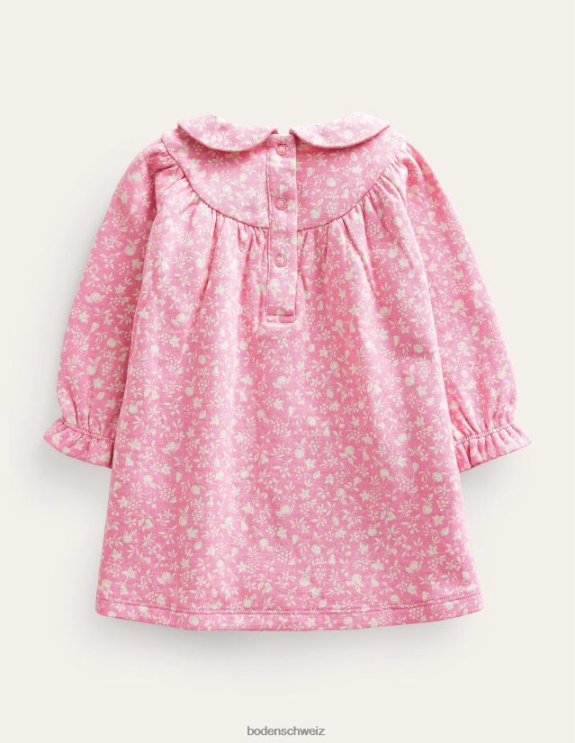 Boden Baby doppelseitiges Jerseykleid VH86PT3468 Kleidung Resopal rosa Obstgarten