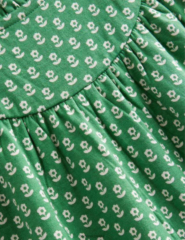 Boden Baby leichtes Sweatkleid VH86PT3448 Kleidung Berggrüne Blume
