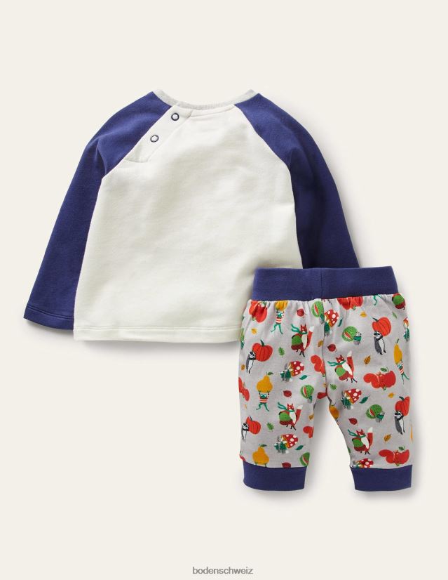 Boden Baby Jersey-Grafik-Spielset VH86PT3392 Kleidung Multiverrückte Conkers