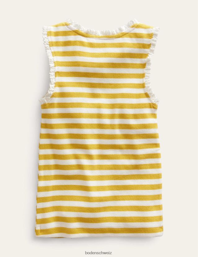 Boden Baby Jerseyweste VH86PT3463 Kleidung Zuckermaisgelb/Elfenbein