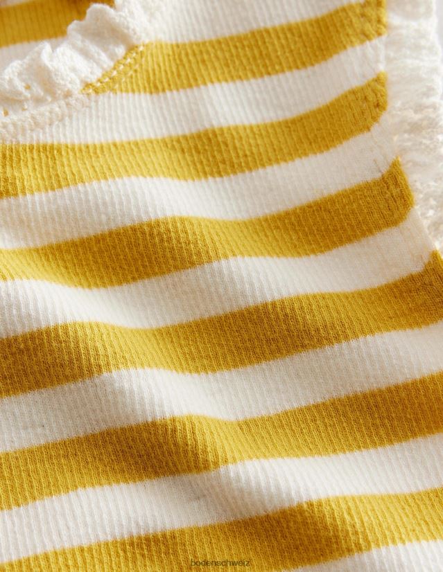Boden Baby Jerseyweste VH86PT3463 Kleidung Zuckermaisgelb/Elfenbein