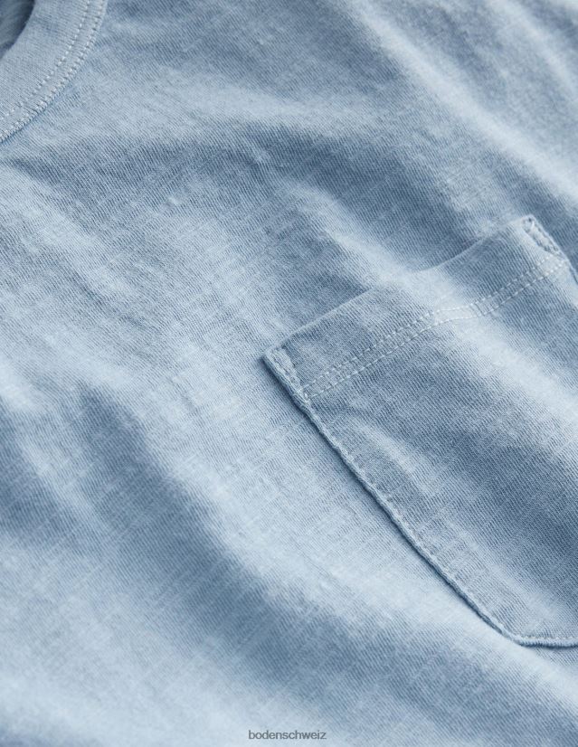 Boden Baby mehrlagiges Langarm-T-Shirt VH86PT424 Kleidung kieselblau