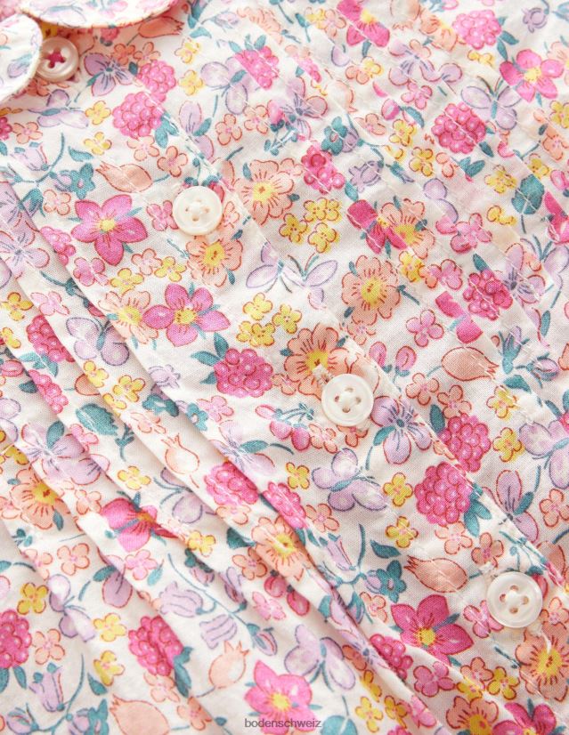 Boden Baby nostalgisches gewebtes Spielset VH86PT3356 Kleidung Beerenrosa Schmetterling