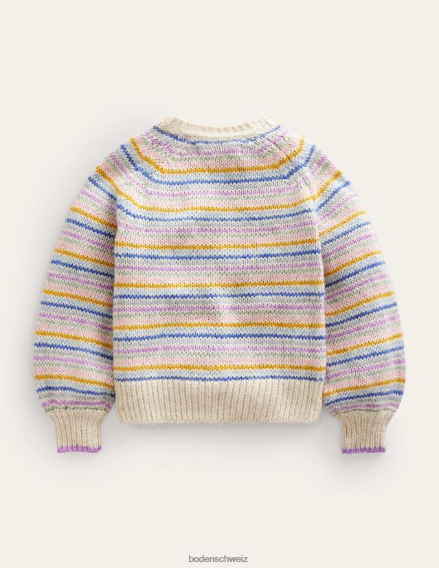 Boden Baby Blouson-Strickjacke mit Streifen VH86PT538 Kleidung Mehrstreifen