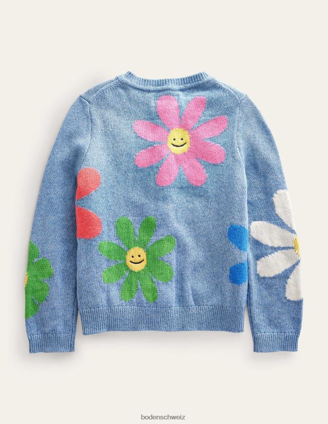 Boden Baby Lustiger Blumen-Cardigan VH86PT543 Kleidung mehrere Blumen