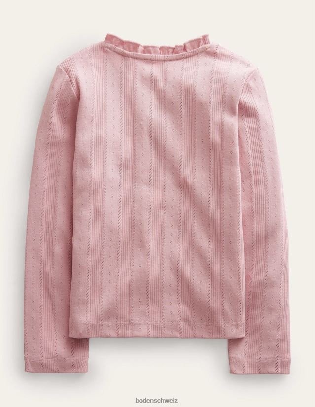 Boden Baby Pointelle-Cardigan VH86PT420 Kleidung Vintage-Rosa