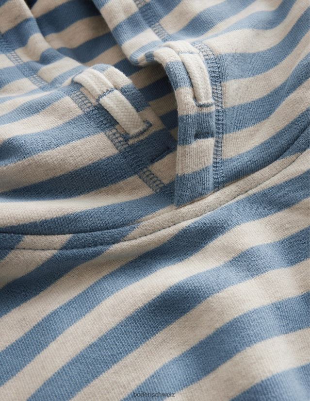 Boden Baby Entspannter Kapuzenpullover VH86PT3417 Kleidung marineblau/grau meliert