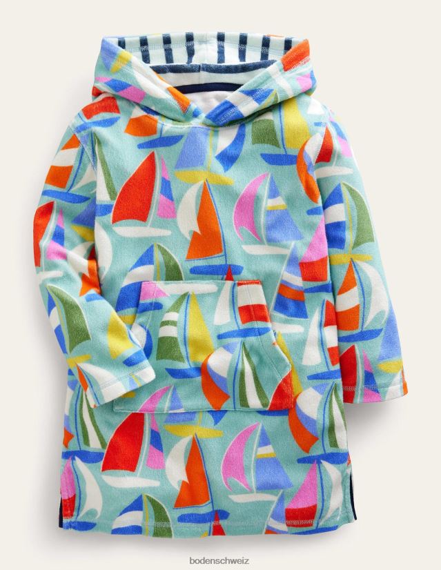 Boden Baby Überwurf aus Frottee VH86PT3481 Kleidung mehrere Segel