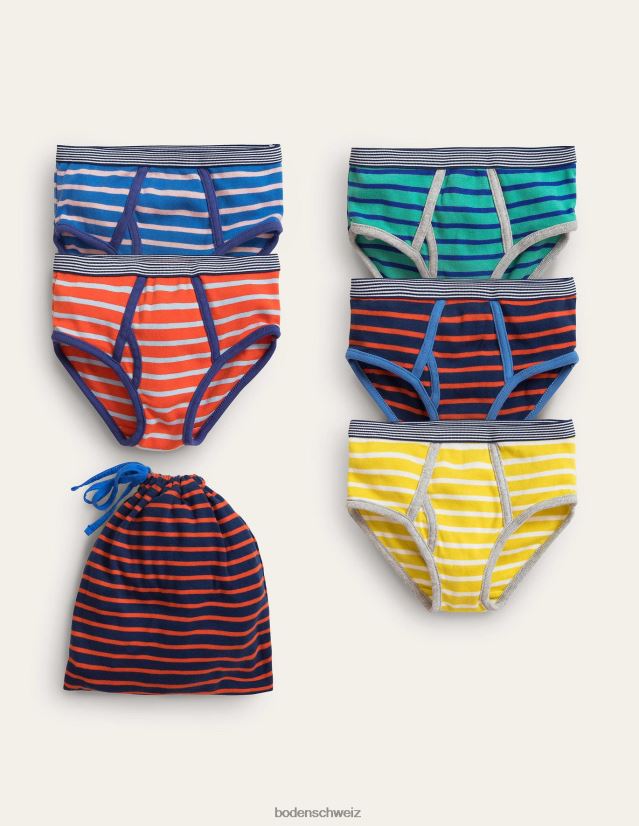 Boden Baby Hosen 5er Pack VH86PT568 Zubehörteil Mehrstreifen