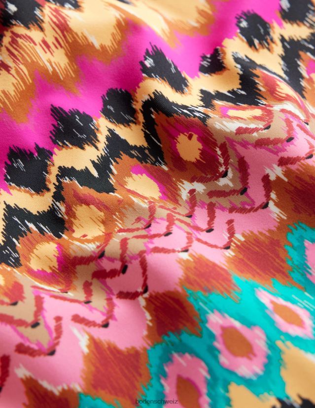 Boden Frauen Badeanzug mit Flügelärmeln zum Binden VH86PT1118 Kleidung Multi-Ikat