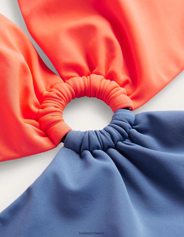 Boden Frauen Badeanzug mit Harzringen VH86PT1727 Kleidung Clementine-Farbblock