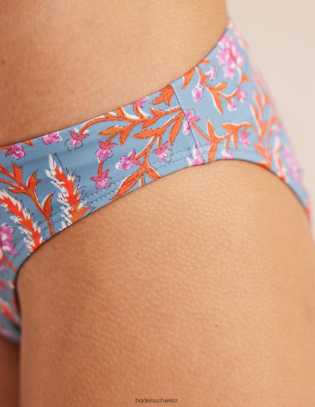 Boden Frauen Bikinihöschen VH86PT1640 Kleidung Delphinblau und opulente Rebe