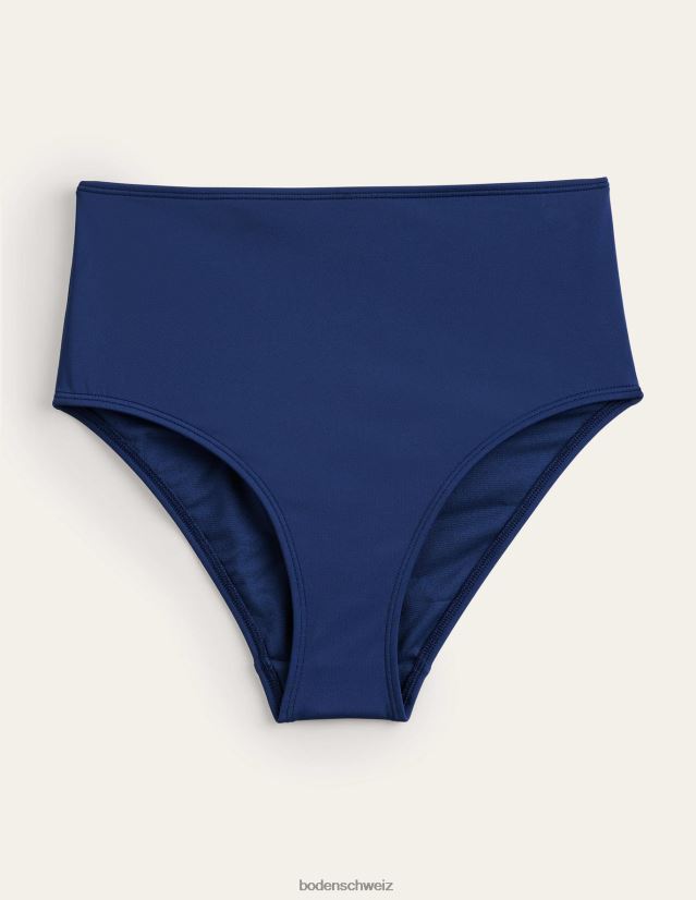 Boden Frauen Bikinihöschen mit hoher Taille VH86PT311 Kleidung Französische Marine