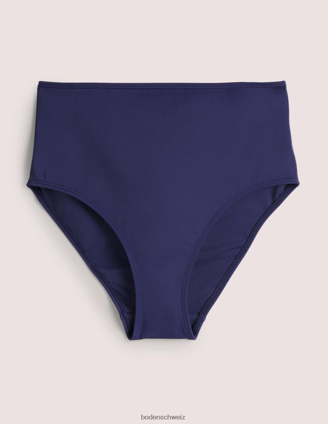 Boden Frauen Bikinihöschen mit hoher Taille VH86PT311 Kleidung Französische Marine