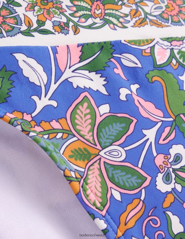 Boden Frauen Bikinihose mit Einsätzen VH86PT1793 Kleidung Delfter und Paisley-Rebe