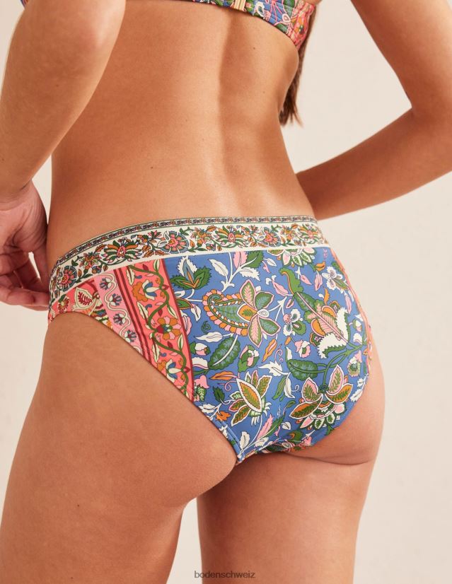 Boden Frauen Bikinihose mit Einsätzen VH86PT1793 Kleidung Delfter und Paisley-Rebe