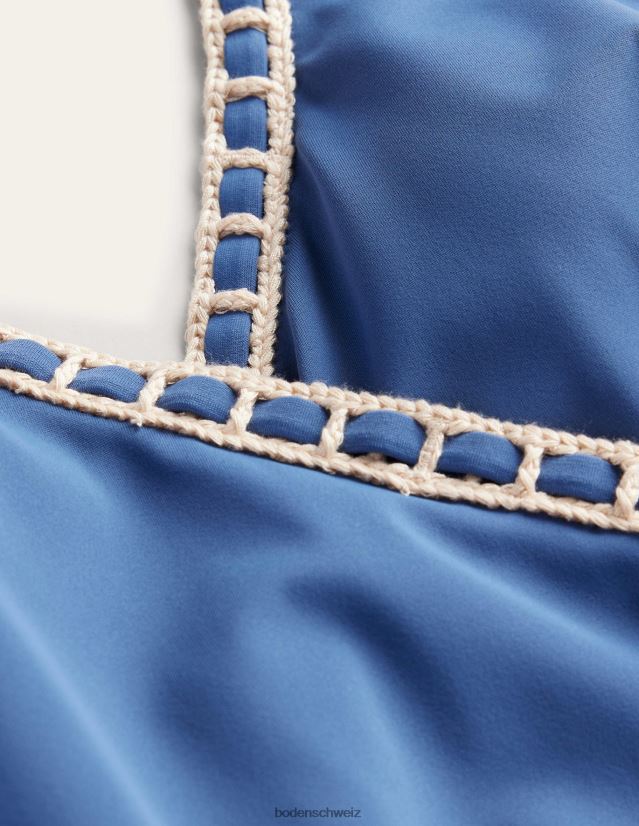 Boden Frauen Gehäkelter Wickelbadeanzug VH86PT1019 Kleidung Globus