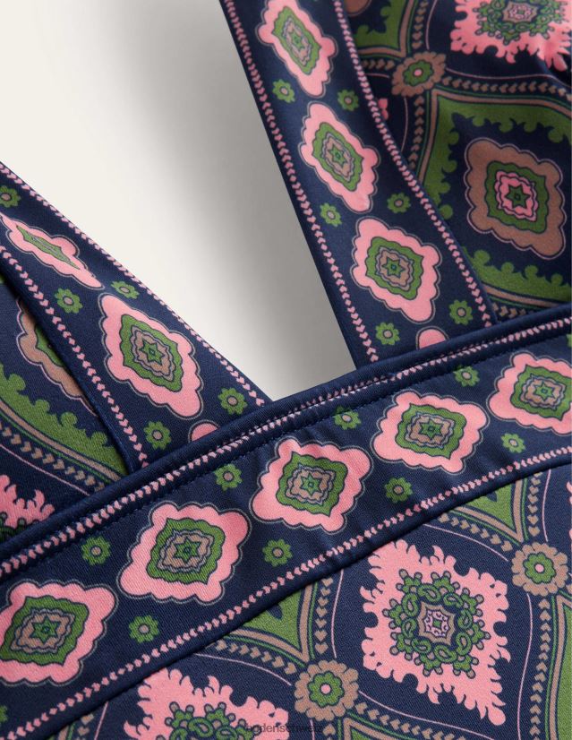 Boden Frauen Ithaca Neckholder-Badeanzug VH86PT1165 Kleidung Park Ranger und exotischer Diamant