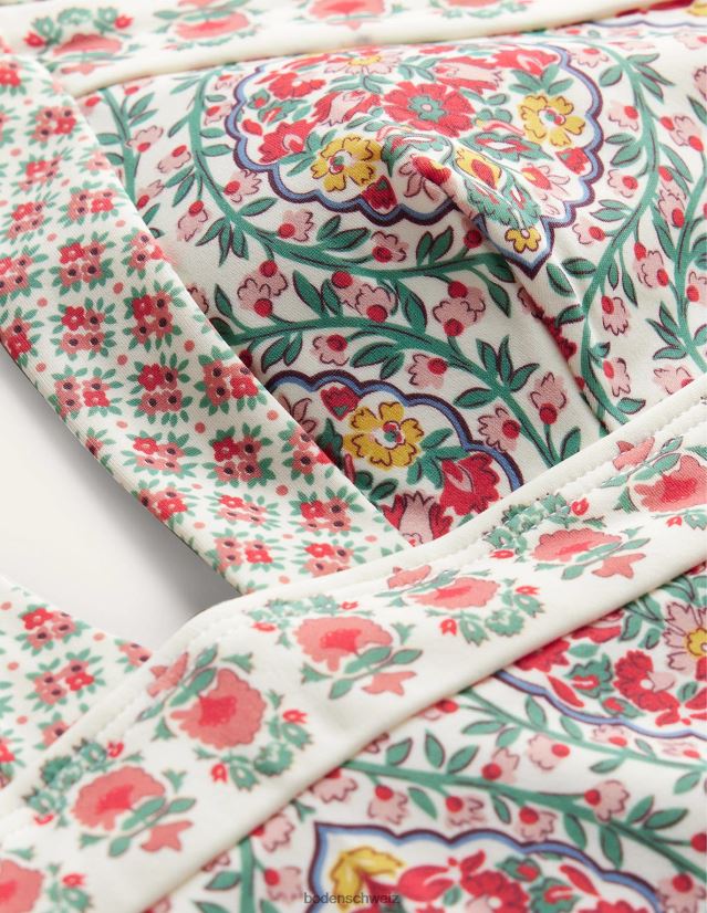 Boden Frauen Ithaca Neckholder-Badeanzug VH86PT976 Kleidung Multi- und Weinterrasse