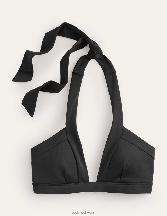 Boden Frauen Ithaca Neckholder-Bikinioberteil VH86PT280 Kleidung Schwarz