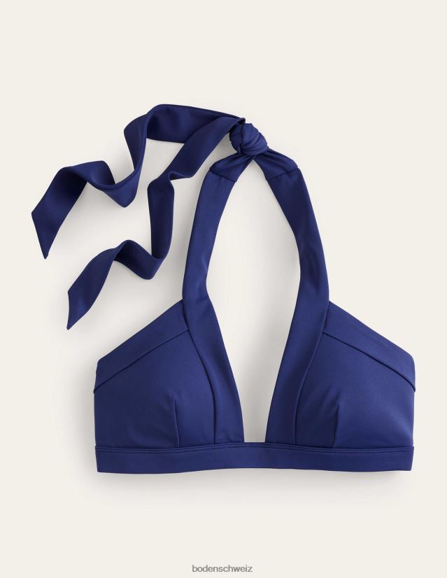 Boden Frauen Ithaca Neckholder-Bikinioberteil VH86PT286 Kleidung Französische Marine