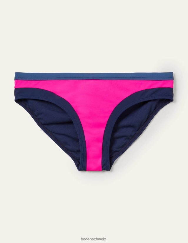 Boden Frauen Santorini-Bikinihose VH86PT2104 Kleidung neonpinker Farbblock
